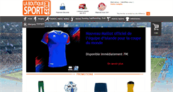 Desktop Screenshot of laboutiquesport.com